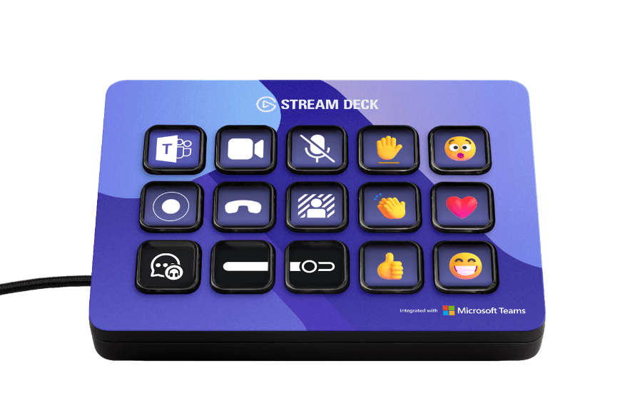 Microsoft Teams Plugin für Elgato Stream Deck